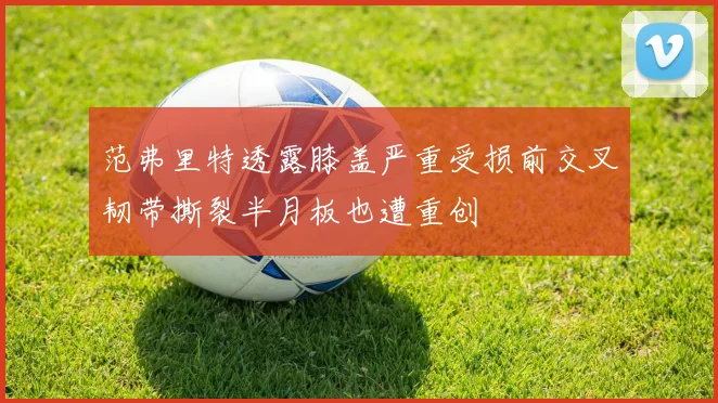范弗里特透露膝盖严重受损前交叉韧带撕裂半月板也遭重创