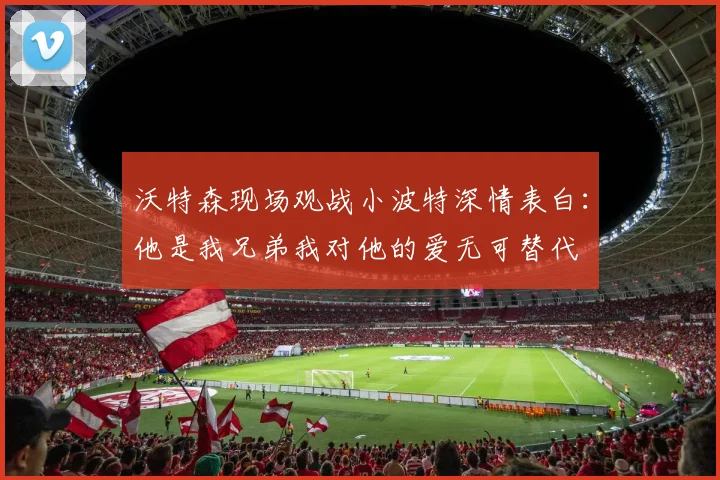沃特森现场观战小波特深情表白：他是我兄弟我对他的爱无可替代